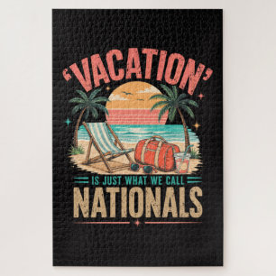Puzzle Las vacaciones es lo que llamamos Nacionales