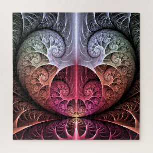 Puzzle Latido, Arte fractal de fantasía surreal abstracta
