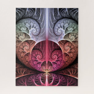 Puzzle Latido, Arte fractal de fantasía surreal abstracta