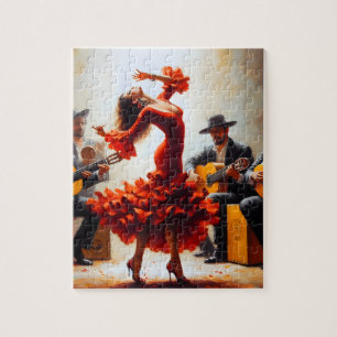 Puzzle Latina Latina Flamenca Española Mexicana