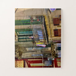 Puzzle Laundry on the Balcony in Sicily