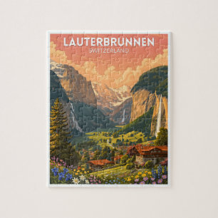 Puzzle Lauterbrunnen Suiza