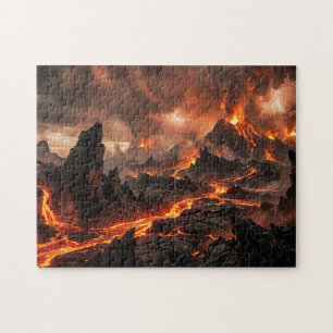 Puzzle Lava Volcánica