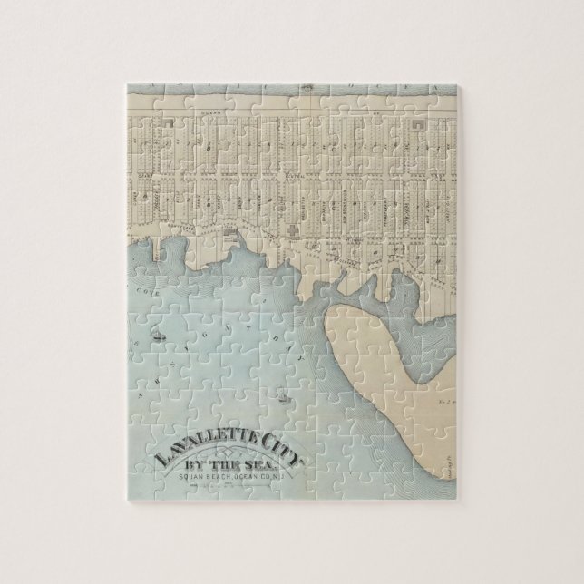 Puzzle Lavallette City by the Sea, Squan Beach, NJ (Vertical)