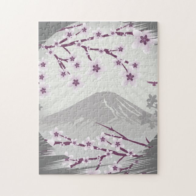 Puzzle Lavender Blossom (Vertical)