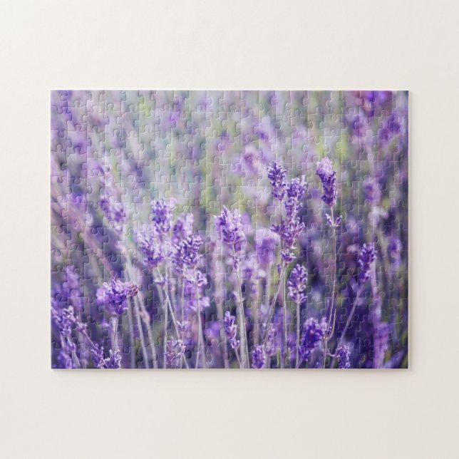 Puzzle Lavender Floral (Horizontal)