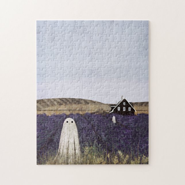Puzzle Lavender Ghost (Vertical)