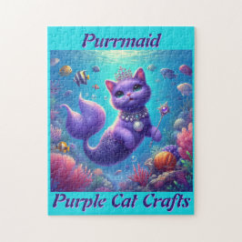 Puzzle Lavender Purrmaid