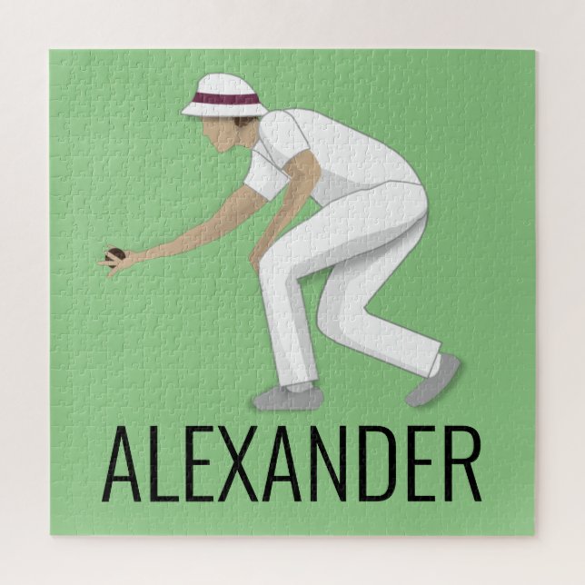 Puzzle Lawn Bowls (Vertical)