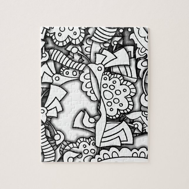 Puzzle Layery Doodles serie (Vertical)