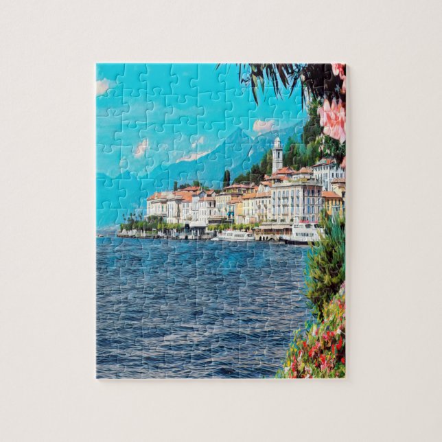 Puzzle ldp BELLAGIO - Lago Como - (Vertical)