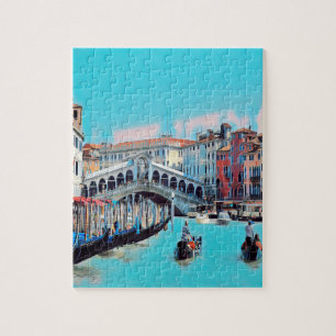 Puzzle ldp VENICE - góndolas - rialto -