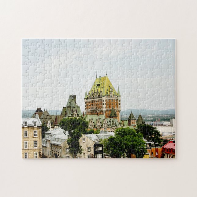 Puzzle Le Chateau Frontenac Quebec City (Horizontal)