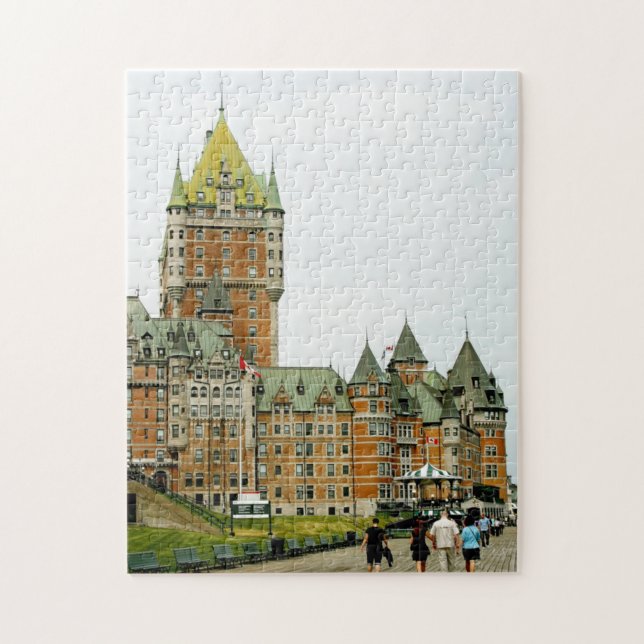 Puzzle Le Chateau Frontenac Quebec City (Vertical)