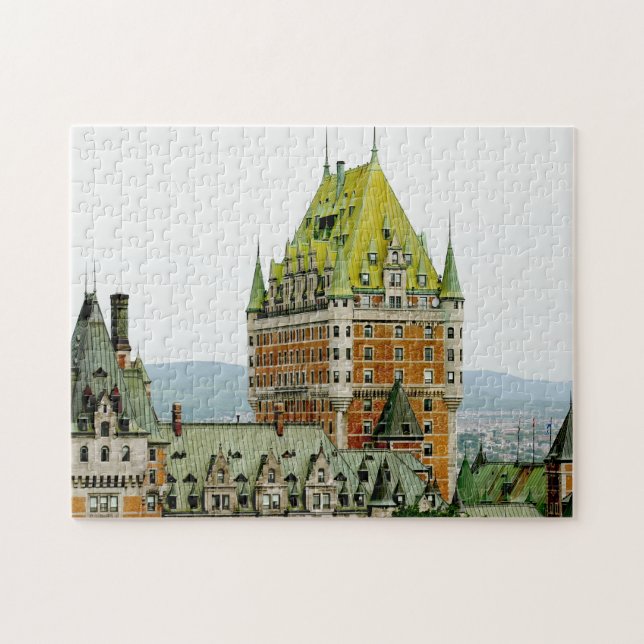 Puzzle Le Chateau Frontenac Quebec City (Horizontal)