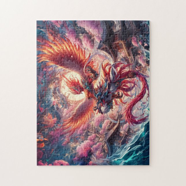Puzzle Le guerrier Phoenix (Vertical)