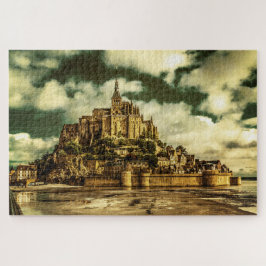 Puzzle Le Mont Saint Michel, Francia.