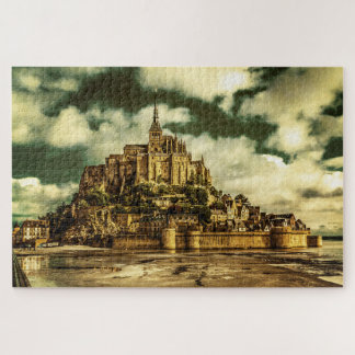 Puzzle Le Mont Saint Michel, Francia.