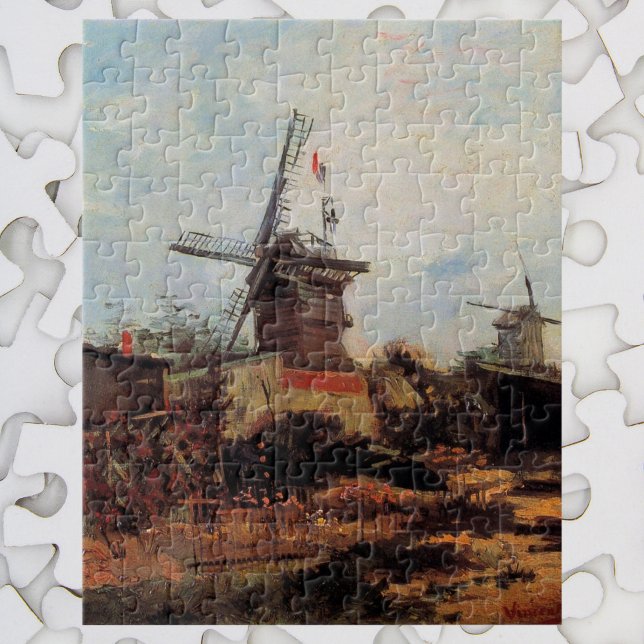Puzzle Le Moulin de Blute Fin de Vincent van Gogh (Subido por el creador)