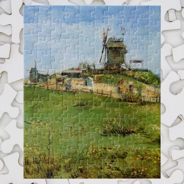 Puzzle Le Moulin de la Galette por Vincent van Gogh (Subido por el creador)