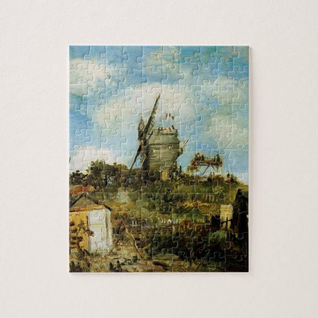 Puzzle Le Moulin de la Galette por Vincent van Gogh (Vertical)