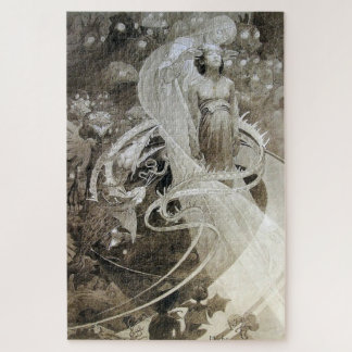 Puzzle Le Pater - Página ilustrada por Alphonse Mucha E4