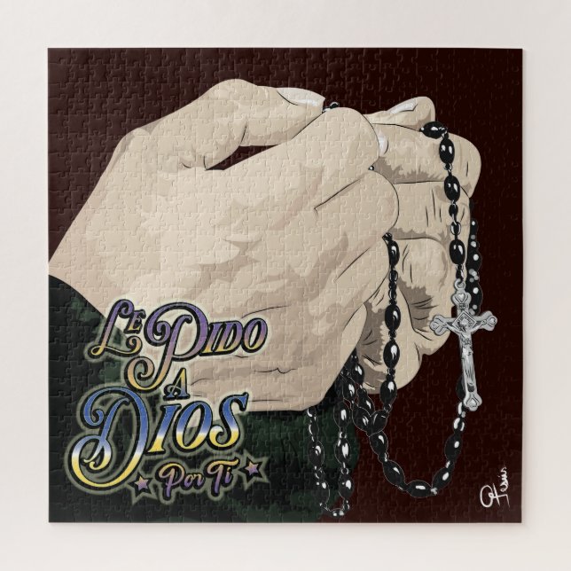 Puzzle Le pido a Dios por ti (Vertical)