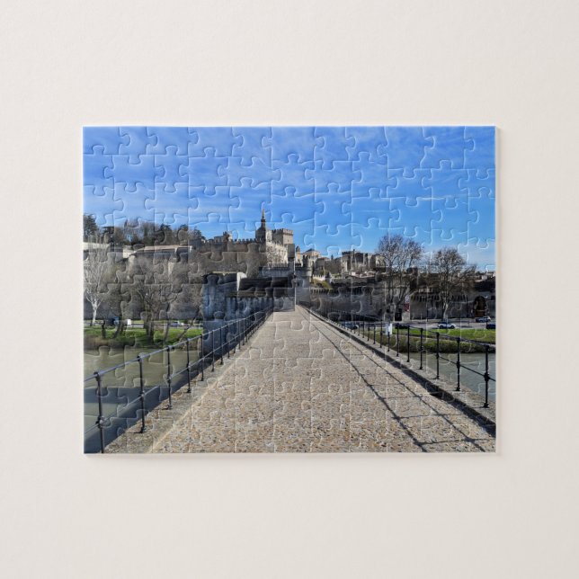 Puzzle Le Pont d'Avignon France Bridge Avignon Europe (Horizontal)