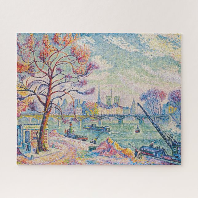 Puzzle Le Pont Des Arts París | Paul Signac | (Horizontal)