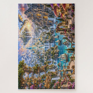 Puzzle Le Royaume des Cités Magiques – Monde fantastique