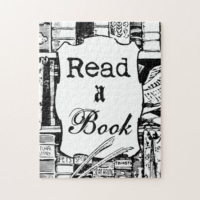 Puzzle Lea un libro (Vertical)