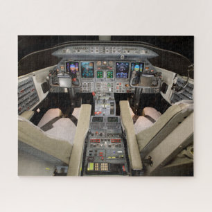 Puzzle Lear Jet Cockpit