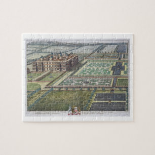 Puzzle Leate largo grabado por Juan Kip (c.1652-1722)