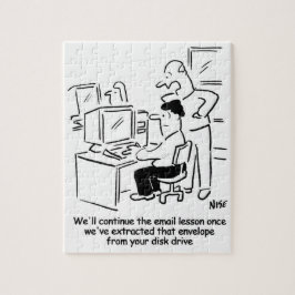 Puzzle Lección de equipo de correo electrónico fallida