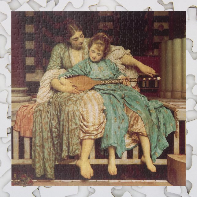 Puzzle Lección de música de Lord Frederic Leighton (Subido por el creador)