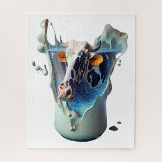 Puzzle Leche de vaca (Vertical)