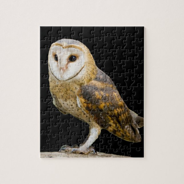 Puzzle Lechuza de granero (Vertical)
