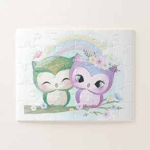 Puzzle Lechuzas demasiado ricas