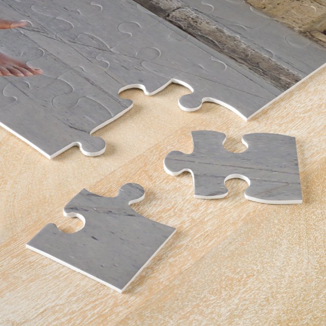 Puzzle Lectura en la calle en Cartagena Colombia (Lado)