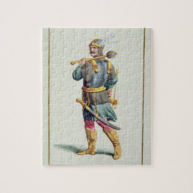 Puzzle Leel V de 'DES Estampes, Representant le de (Vertical)