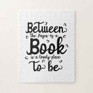 Puzzle Leer Arte Entre El Papel De Un Libro