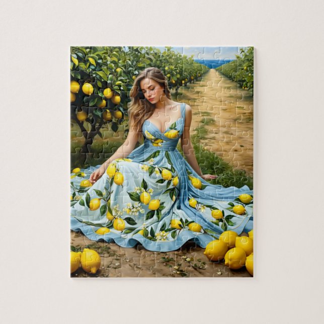 Puzzle Lemon Grove Lady (Vertical)