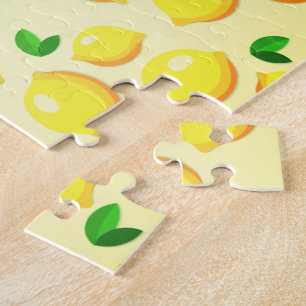 Puzzle Lemones amarillos frescos