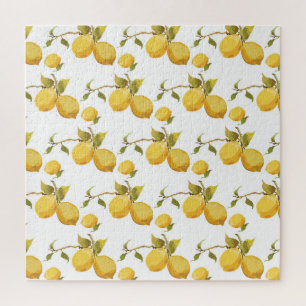 Puzzle Lemones frescos de época: diseño simplista