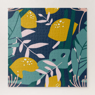 Puzzle Lemones frescos: Modelo de cosecha superficial