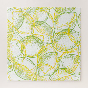 Puzzle Lemones y Limes: Patrón fresco.