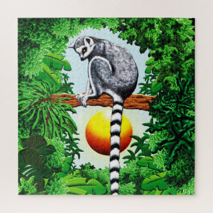 Puzzle Lemur de Madagascar
