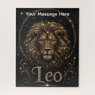 Puzzle Leo: El León Dorado del Zodiaco
