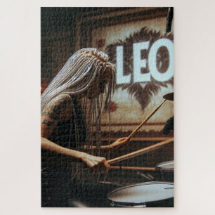 Puzzle Leo Zodiac Musician Drums