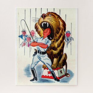 Puzzle León de los años 1940